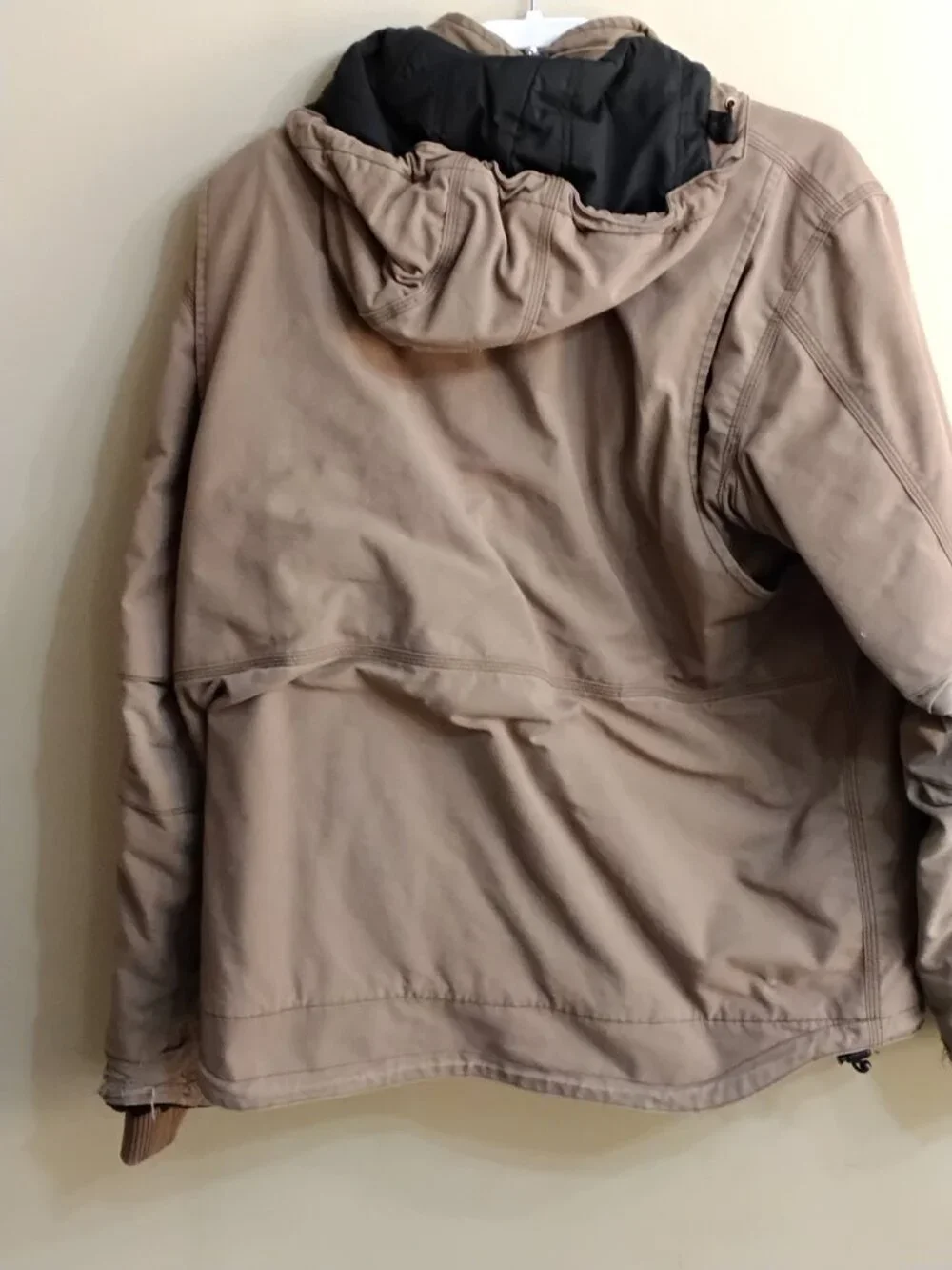 Carhartt Men's Full Swing Cryder Quick Duck Insulated Jacket Brown Size LT